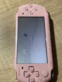 1043 PlayStation portable PSP 3000 Blossom Pink Very Good TESTED