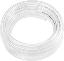 Clear PVC Vinyl Tubing 1/2" ID x 5/8" OD Flexible Hose 10ft Lightweight Tube
