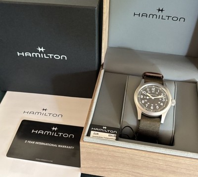 Hamilton Khaki Field Mechanical 38mm | 02/2026