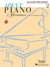 Adult Piano Adventures All-in-One Lesson Book 2: Book/Online Audio - ACCEPTABLE