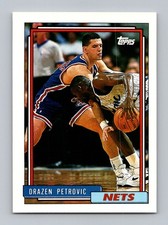 1992-93 Topps #234 Drazen Petrovic Near Mint or Better