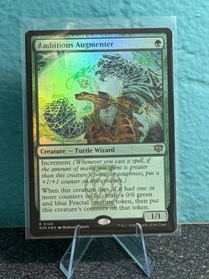 Ambitious Augmenter - 140 - Foil - SOS - NM - MTG Magic the Gathering