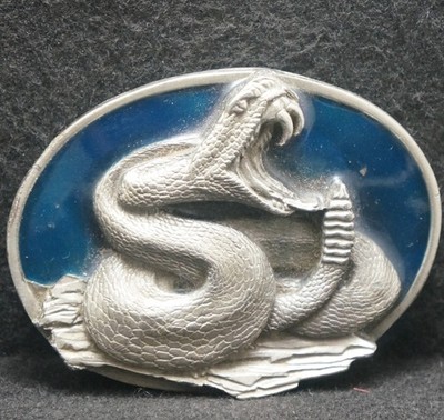 XE19116 GREAT VINTAGE 1987 *RATTLESNAKE* REPTILE ARTWORK MENS