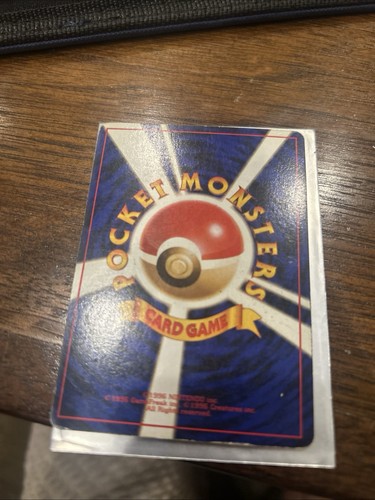 Pokémon Gyarados TCG Base Set Holographic Card Japanese Edition