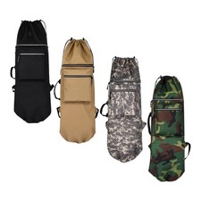 Skateboard Rucksack Bag Water mit 2 Taschen Longboard Tragetasche f&uuml;r Cruiser