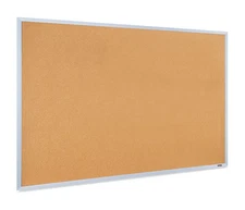Cork Board With Heavy Gauge Aluminum Frame For Wall - 4 x 3'