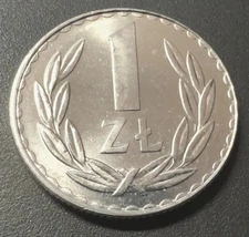 POLaND - 1 Zloty 1980 - The Polish People's Republic *UNC