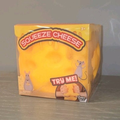 Sunny Days Cheese Squeeze Squishy Toy