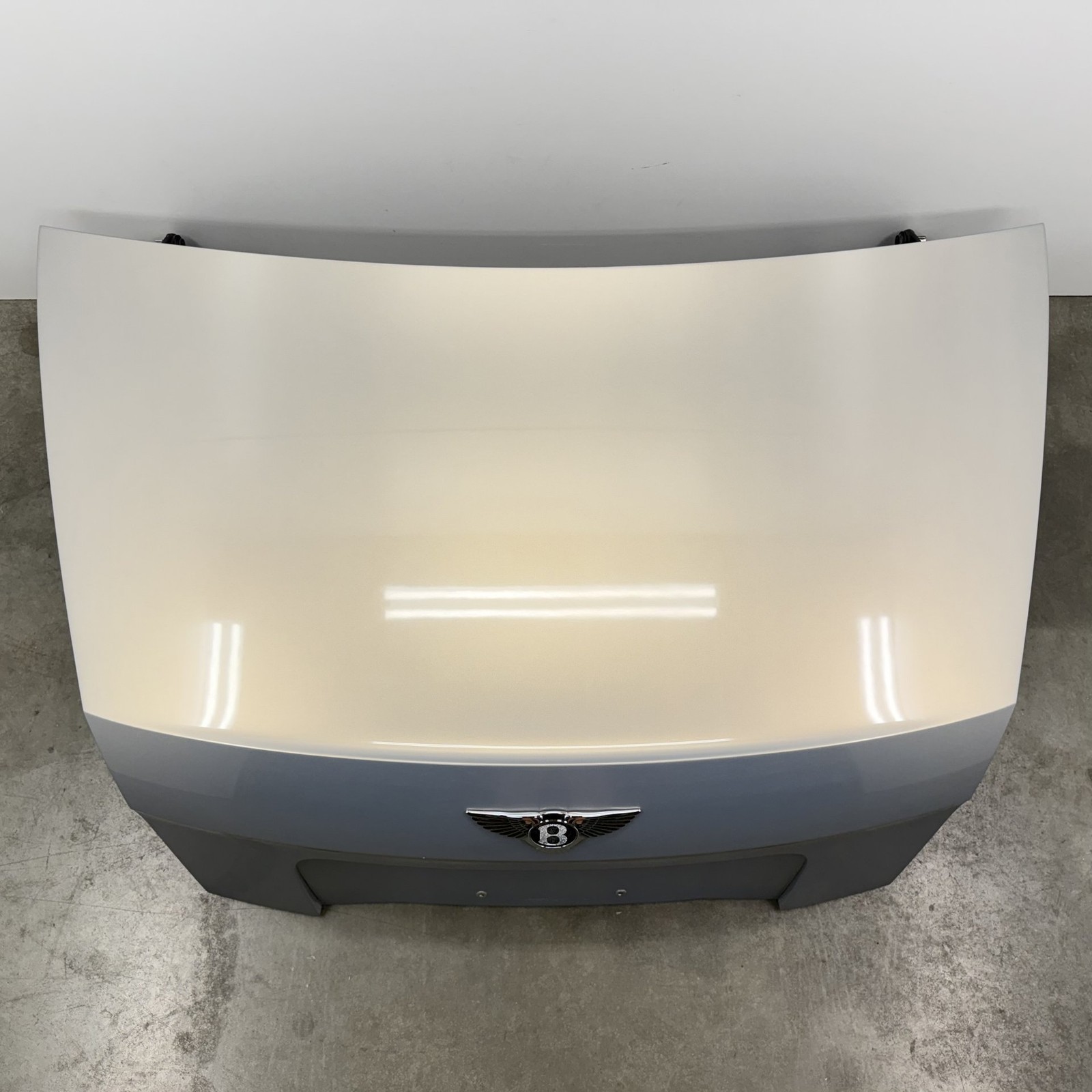 Bentley Flying Spur 2014-2018 Rear Condenser compartment lid Silver