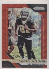 2018 Panini Prizm Red Wave Prizm 130/149 Cameron Meredith #67 qk3