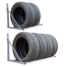 Reifenregal Reifenhalter Wandregal Felgenregal Felgenbaum Radhalter B-Ware