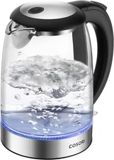 Cosori Electric Kettle, No Plastic Filter & Spout, 1.7L Tea Kettle & Hot Water B