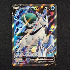 Pokemon TCG Sword Shield Chilling Reign Ice Rider Calyrex V Full Art 163/198 LP+ on eBay