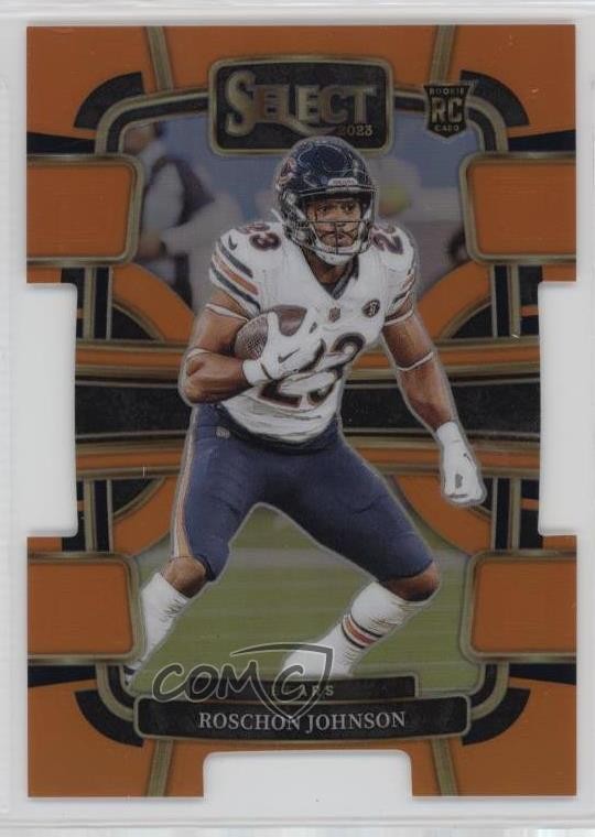 2023 Select Concourse Orange Prizm Die-Cut /499 Roschon Johnson Rookie RC lz7