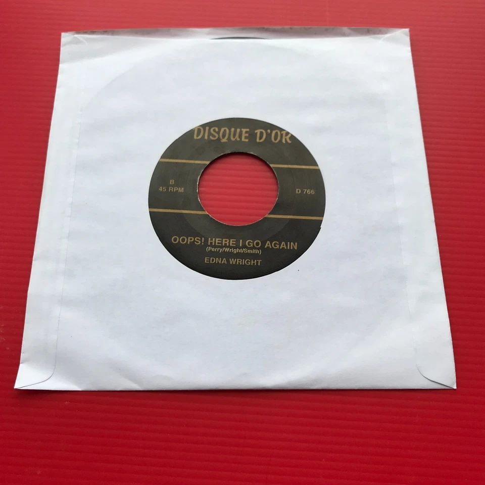 DUSTY SPRINGFIELD Am I The Same Girl 1999 UK 7" vinyl single Edna Wright OOps - Image 2 of 2
