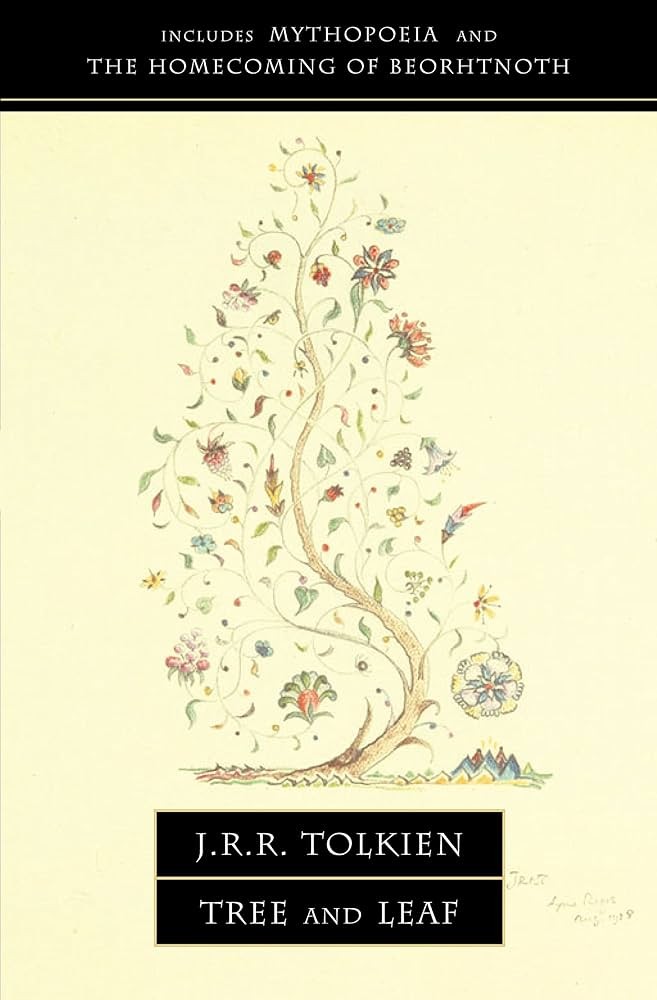 J.R.R. Tolkien - Tree and Leaf   FREE P&P