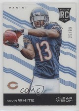 2015 Clear Vision Rookie Variation Blue 25/99 Kevin White (Catching Ball) z6b