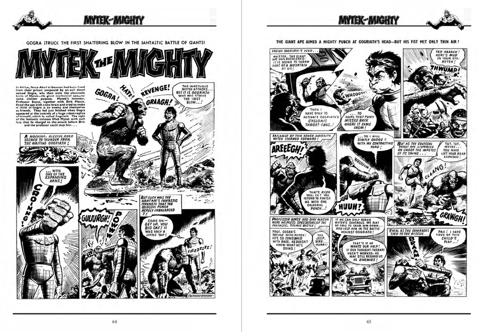 Mytek the Mighty volume 3 by Tom Tully & Bill Lacey, classic British comic - Image 4 of 4