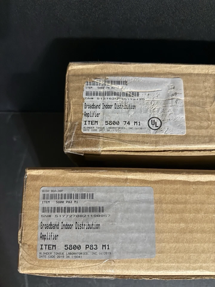 Blonder Tongue 5900 Series Broadband Indoor Dist. Amplifier BIDA 86A-30P - Image 2 of 2