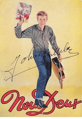 KÜNSTLER Johnny HALLYDAY Widmung