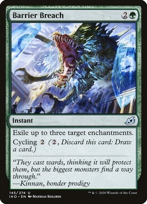 MTG Magic the Gathering Barrier Breach (145/436) Ikoria Lair of Behemoths LP
