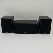  3 Sound Dynamics Surround Satellite Speakers Canada Bookshelf Black TESTED