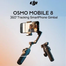 DJI Osmo Mobile 8 Smartphone Gimbal 3-Axis Stabilizer Bult-in Ext. Rod Tripod