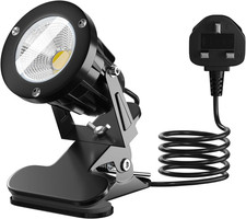 7W LED Spot Lights Outdoor with Clip Plug in Spotlight Clip on Lamp