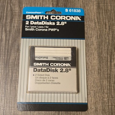 Smith Corona DataDisk 2.8'' 2-Pack 2 Sided Floppy Disks S 61838