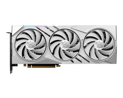 MSI GeForce RTX 4070 Ti Super 16GB GAMING X SLIM White GDDR6X Graphics GPU card