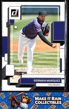 German Marquez 2022 Donruss #190 Colorado Rockies Baseball