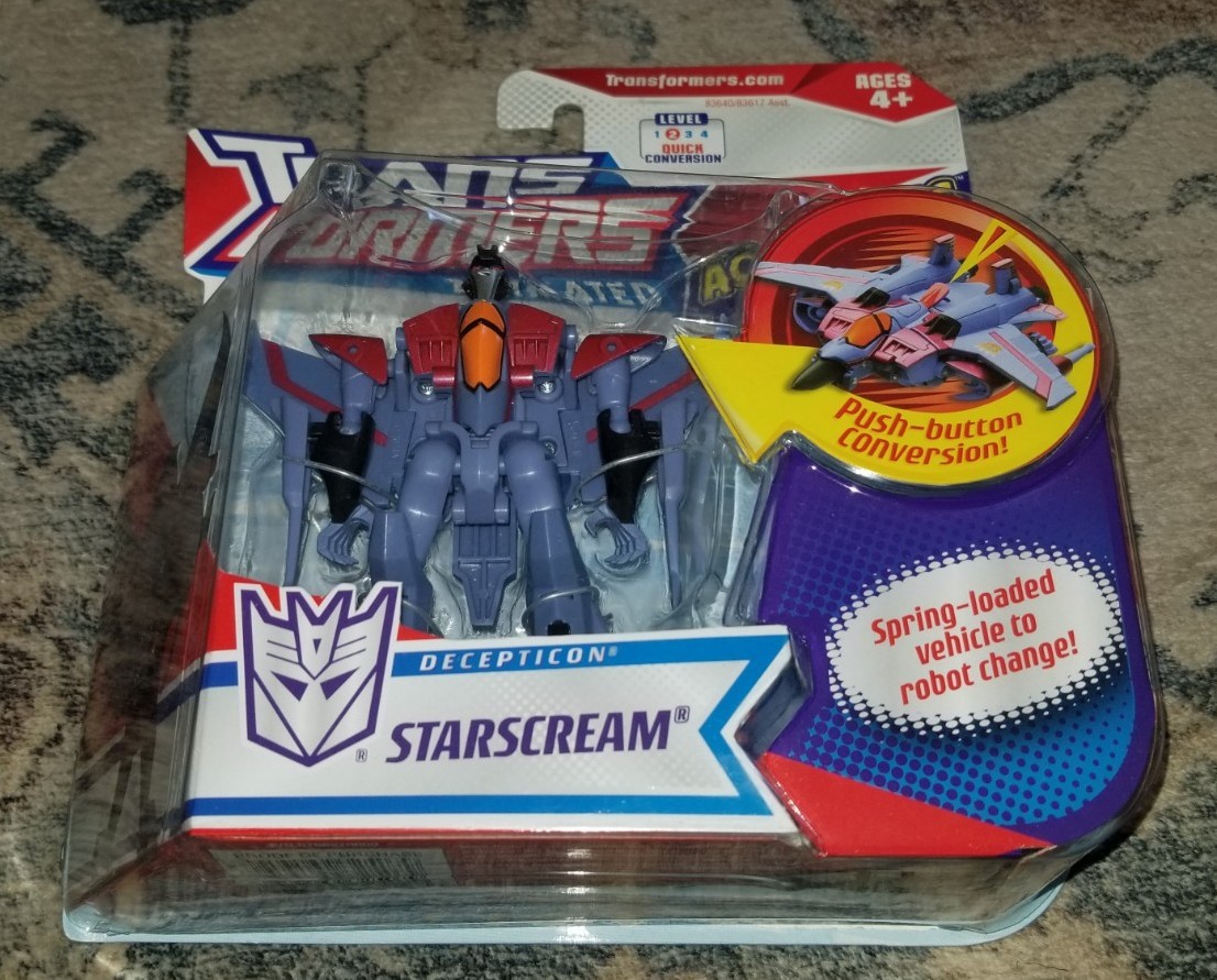Hasbro Transformers Animated Activators:Starscream Action Figure