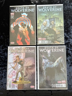 Death of Wolverine #1–4 Complete Set | Marvel Comics | NM/VF