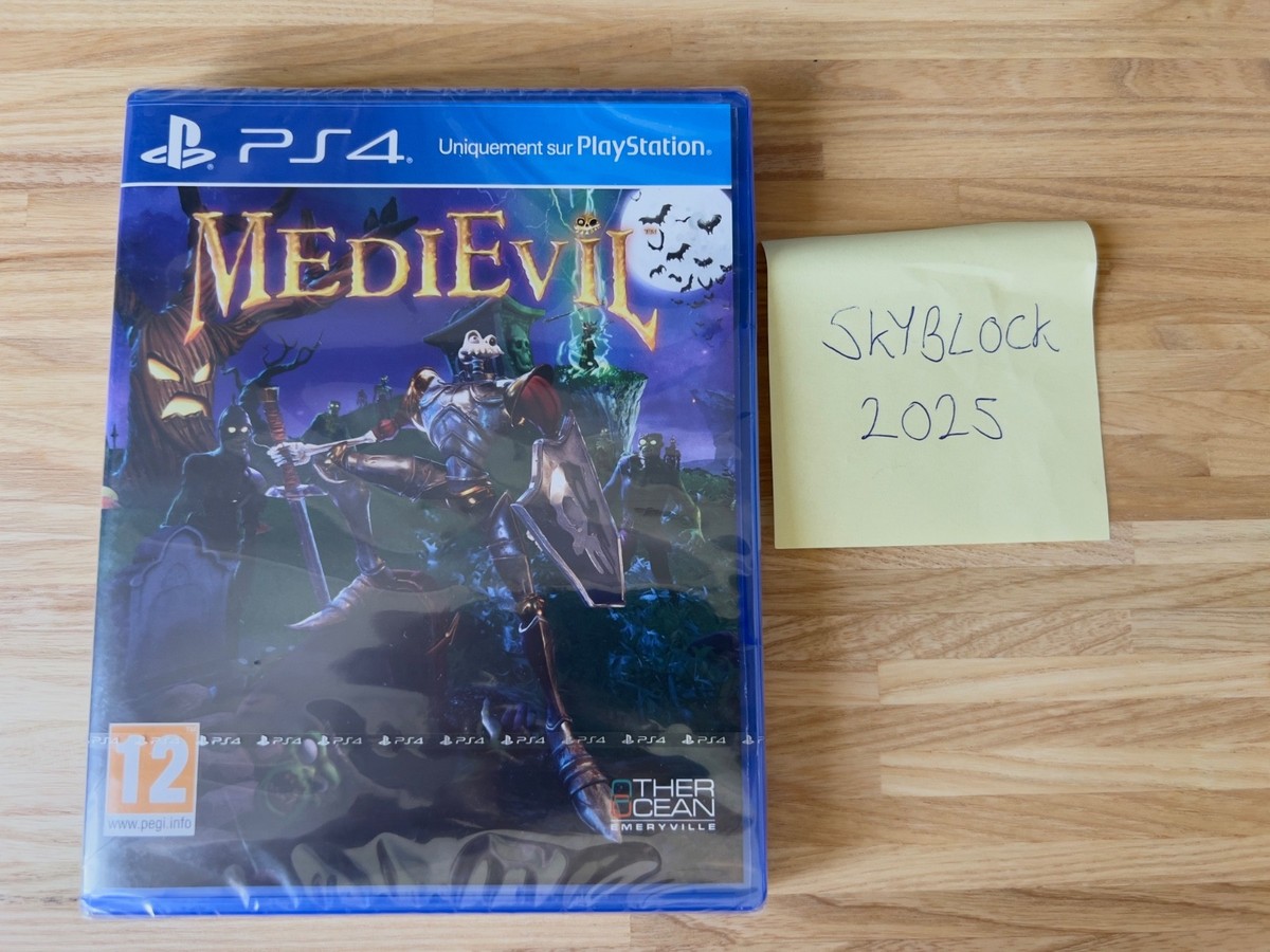 MediEvil Remake PS4, NEW SEALED copy 711719945406 UK