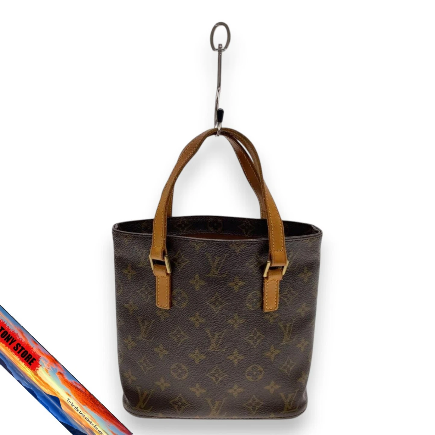 Louis Vuitton Vavan PM Monogram Canvas Brown PVC AllOver Pattern