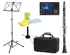 Hochwertige B-Klarinette mit Böhm-Griffweise & 17 Klappen inkl passendem Zubehör