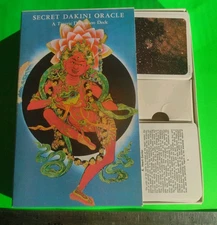 1977 The Secret Dakini Oracle Deck Cards with Instruction Cards & Box Complete!!