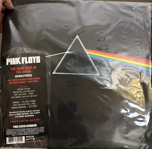 Pink Floyd "Dark Side Of The Moon" Vinyl 2016 with All Original Inserts New 180g