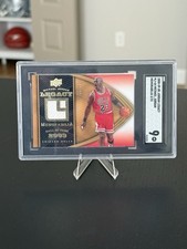 2008 Upper Deck Michael Jordan Legacy 3/23 Game Used Patch! SGC 9!! NMT!