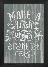 Beach House Sayings Wall Decor Framed Wall Art Poster Canvas Print Picture