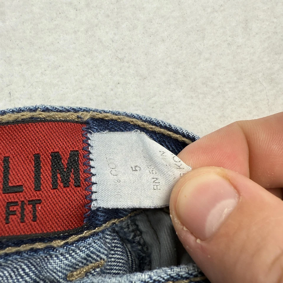 Vintage Lawman Western Jeans Womens 5 Slim Fit High Rise Wavy Snap Side 90s - Image 3 of 4