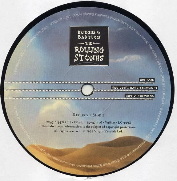 The Rolling Stones - Bridges To Babylon (2xLP) (Very Good Plus (VG+)) - 38457018 - Изображение 4 из 4