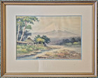 SHUJI YAMATO (Japan 20th Century), "Mount Fuji", Orig. Watercolor, Signed — photo 6
