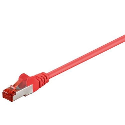 Wentronic CAT 6-200 SSTP PIMF ROT 2m CAT 6 Netzwerkkabe # 68279