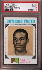 1973 TOPPS # 267 MIKE GARRETT ☆ONLY 8 HIGHER☆ SAN DIEGO CHARGERS PSA 9 MINT