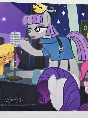 MY LITTLE PONY FiM Enterplay CCG Card Play Mat with Maud Pie Poetry Slam - Picture 3 of 6
