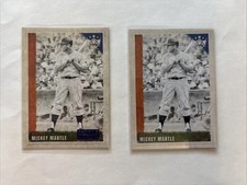2022 Panini Diamond Kings Artist Proof Blue #8 Mickey Mantle