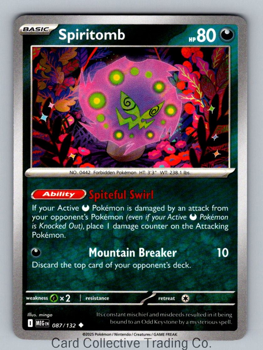 Spiritomb Uncommon ME01: Mega Evolution 087/132 NMNormal
