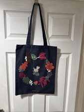 Image of Radley Acorntopia Navy Blue Medium Open Top Tote/Shopping Responsible Bag BNWT