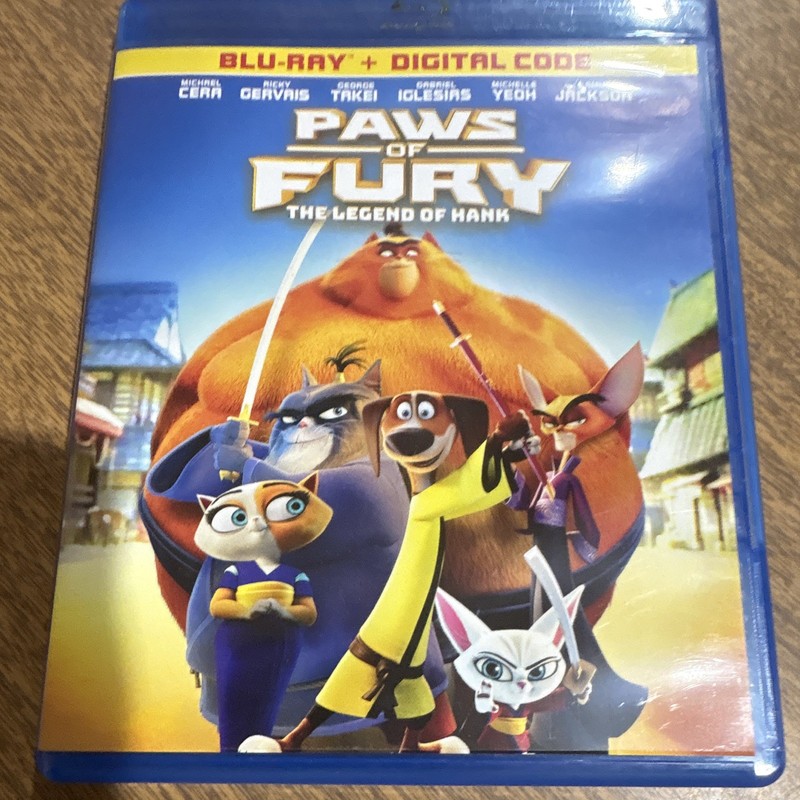 Paramount Paws of Fury: The Legend of Hank Blu-ray + Digital PG 2022